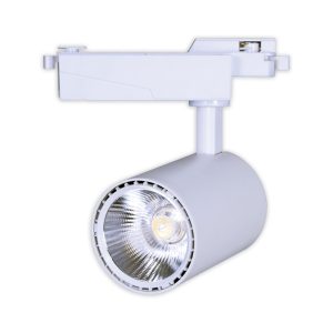 LED CYLINDER 20 WHITE 4000K, поворотный, направленного света, мощность 20Вт, IP20, 250В    247-102-2477