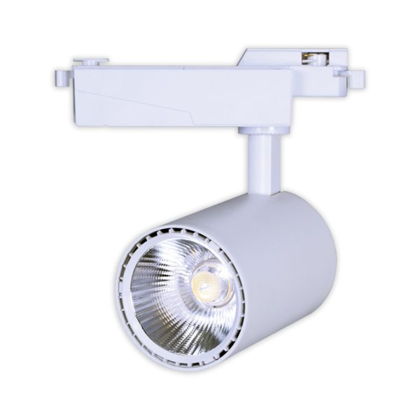 LED CYLINDER 20 WHITE 4000K, поворотный, направленного света, мощность 20Вт, IP20, 250В    247-102-2477