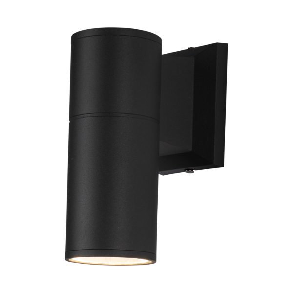 318G 1xGU10 Black, мощность 10Вт, IP54, 230В, 160х110мм.    247-105-1604