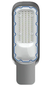 Свет-к RKU LED FYY-2 100W Grey 6000K 165-265V  240-15329